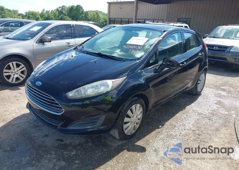 2014 Ford Fiesta S из США, поврежденный, VIN 3FADP4TJ6EM241516